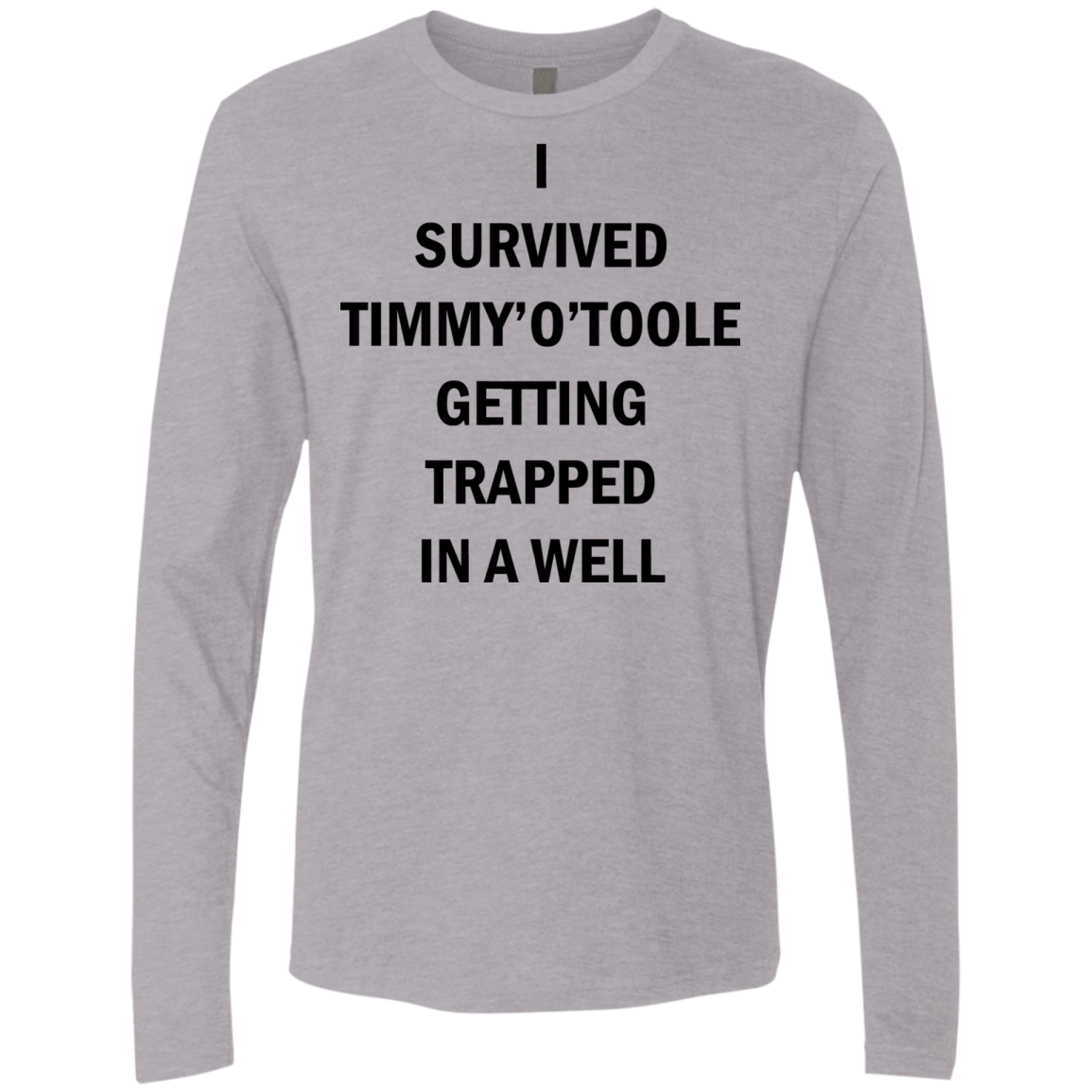 T-Shirts Heather Grey / Small Timmy Otoole Men's Premium Long Sleeve