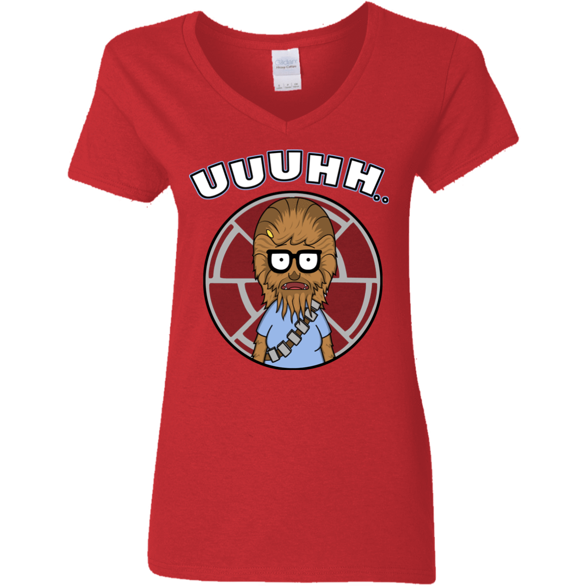 T-Shirts Red / S Tina Belchew Women's V-Neck T-Shirt