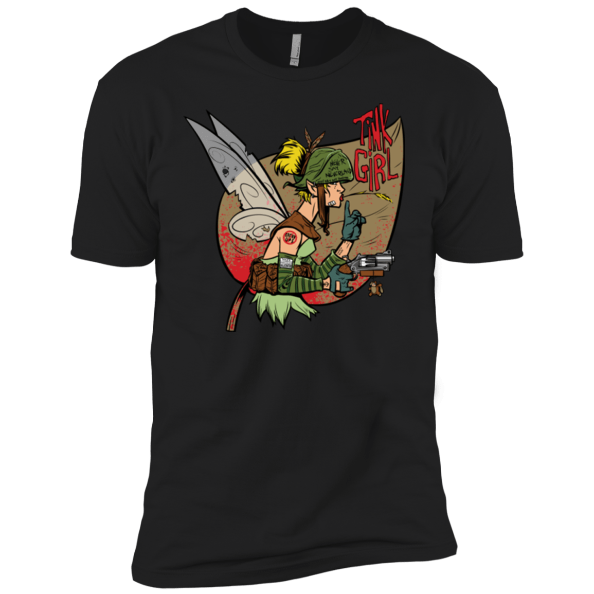 T-Shirts Black / YXS Tink Girl Boys Premium T-Shirt