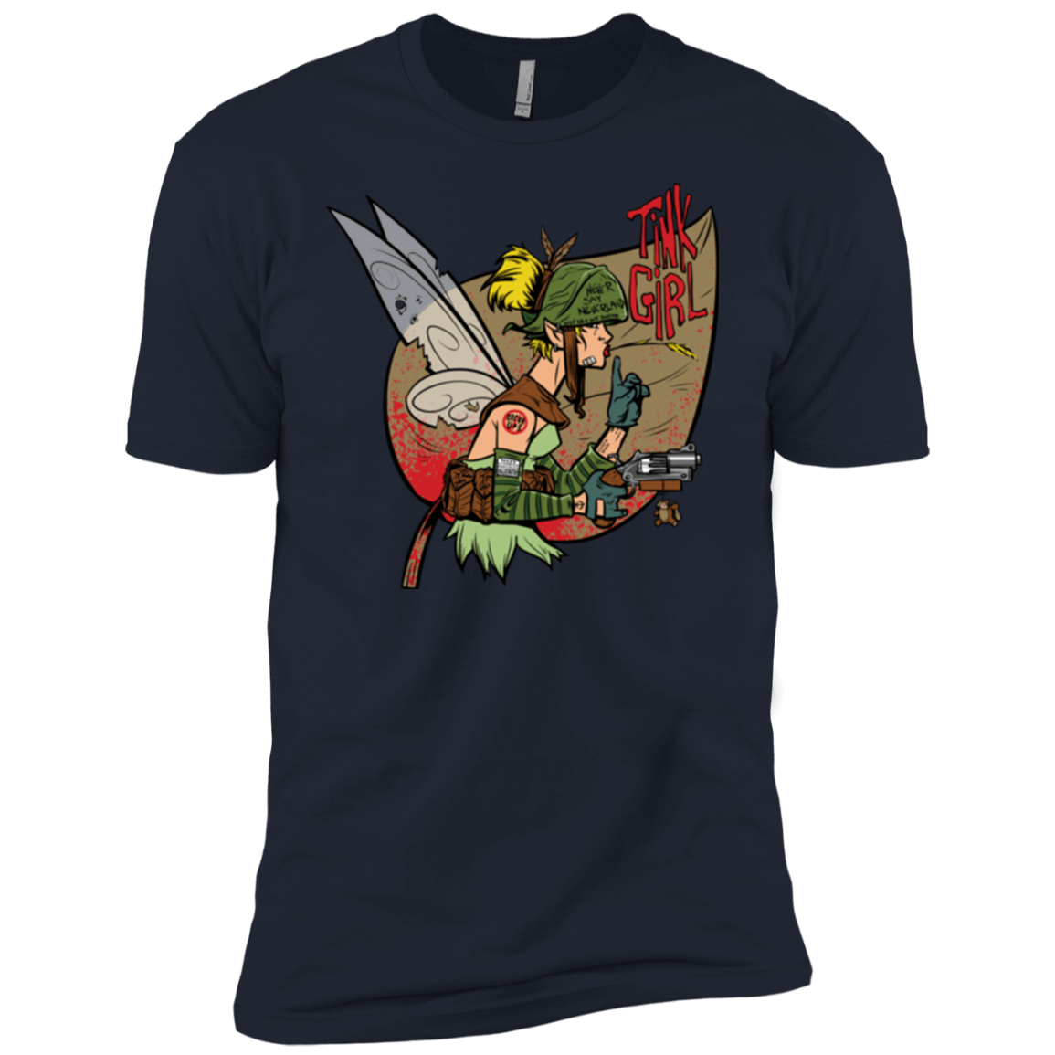 T-Shirts Midnight Navy / YXS Tink Girl Boys Premium T-Shirt