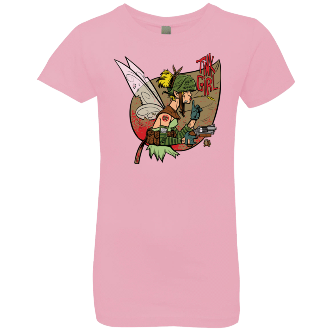 T-Shirts Light Pink / YXS Tink Girl Girls Premium T-Shirt