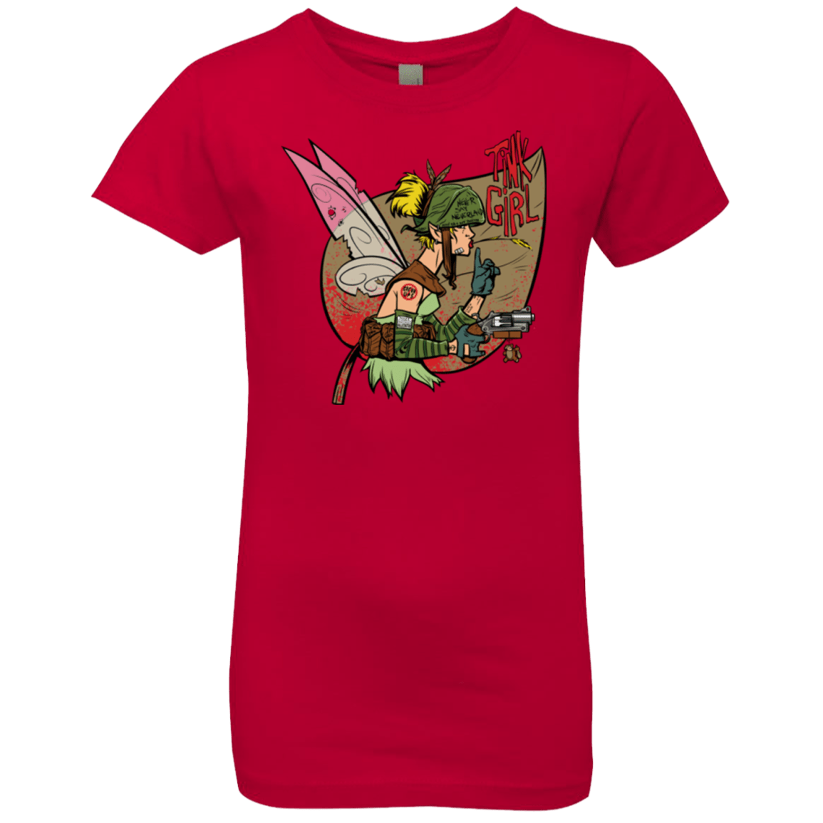 T-Shirts Red / YXS Tink Girl Girls Premium T-Shirt