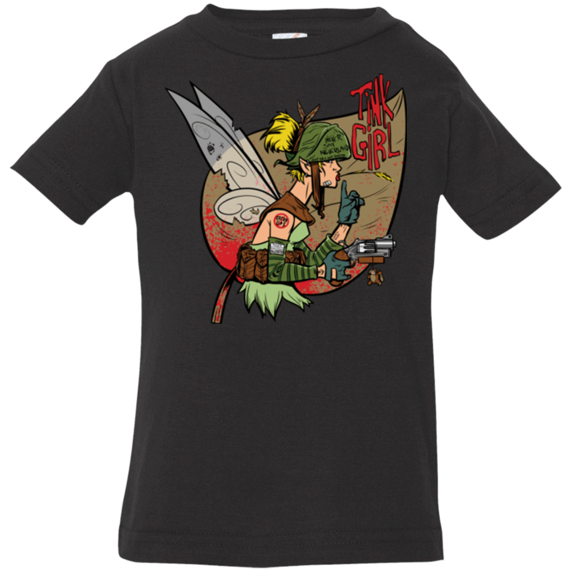 T-Shirts Black / 6 Months Tink Girl Infant PremiumT-Shirt