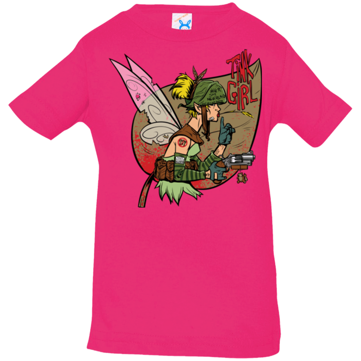 T-Shirts Hot Pink / 6 Months Tink Girl Infant PremiumT-Shirt