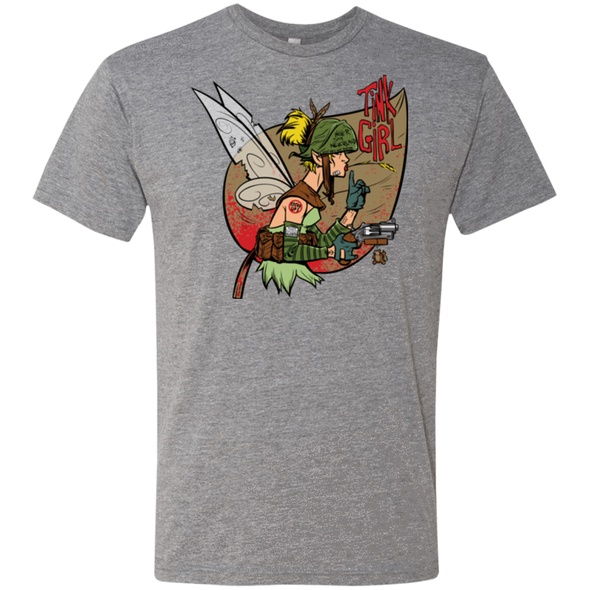 T-Shirts Premium Heather / Small Tink Girl Men's Triblend T-Shirt