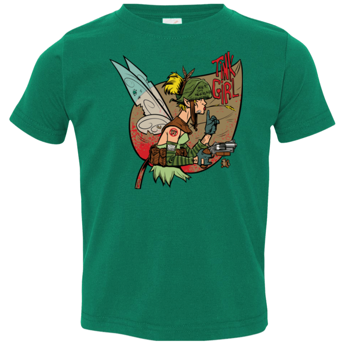 T-Shirts Kelly / 2T Tink Girl Toddler Premium T-Shirt