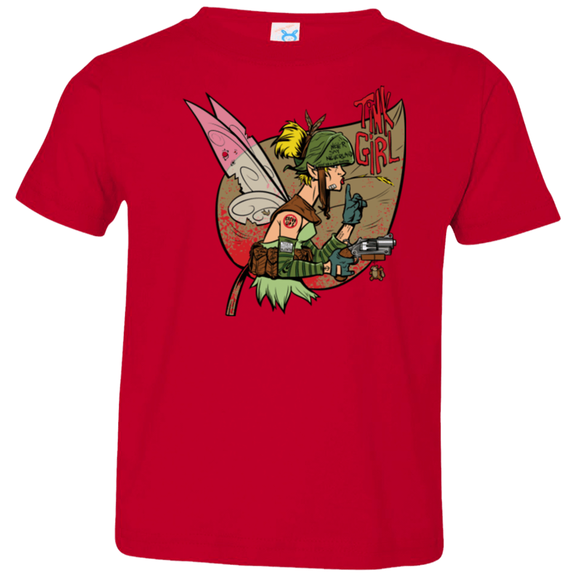 T-Shirts Red / 2T Tink Girl Toddler Premium T-Shirt