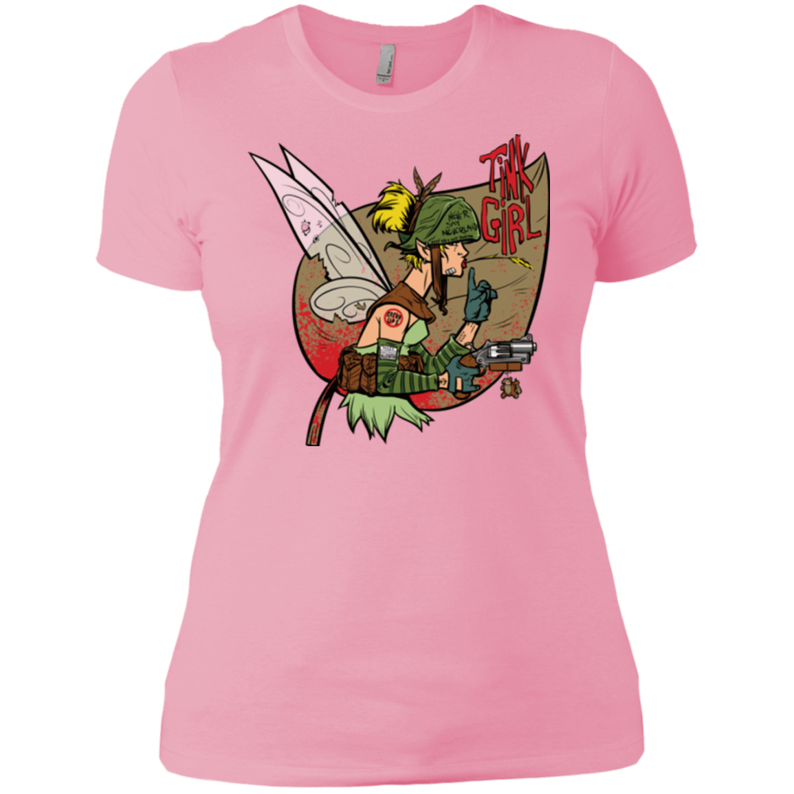 T-Shirts Light Pink / X-Small Tink Girl Women's Premium T-Shirt