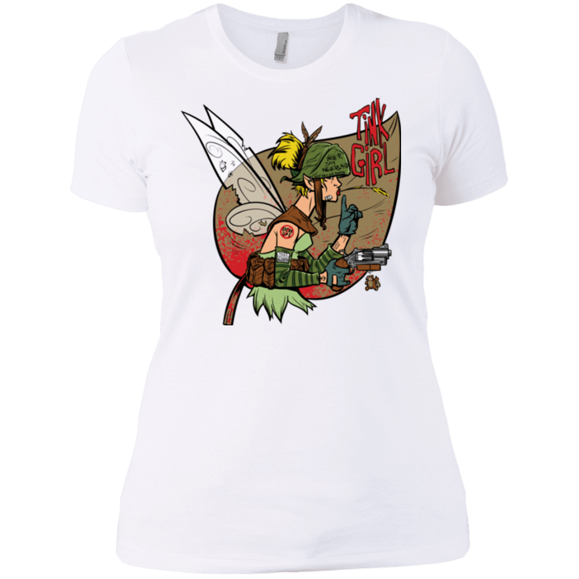 T-Shirts White / X-Small Tink Girl Women's Premium T-Shirt