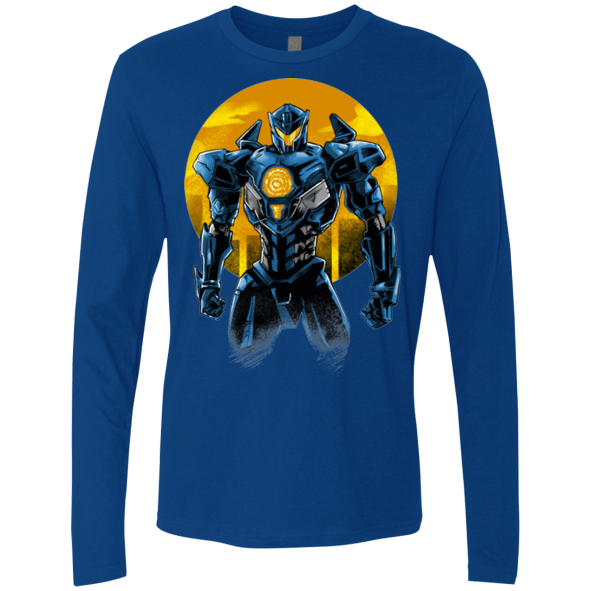 T-Shirts Royal / S Titan Avenger Men's Premium Long Sleeve