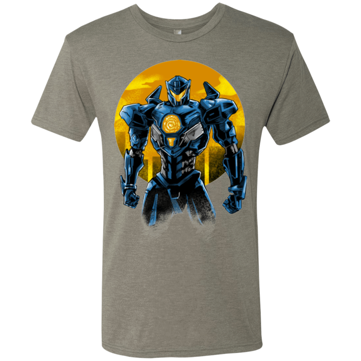 T-Shirts Venetian Grey / S Titan Avenger Men's Triblend T-Shirt