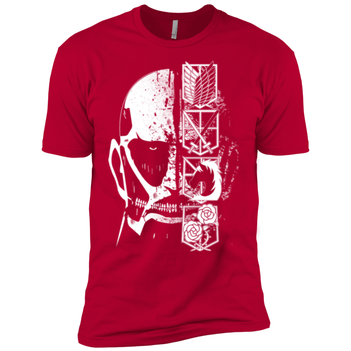 T-Shirts Red / YXS Titan Black Boys Premium T-Shirt