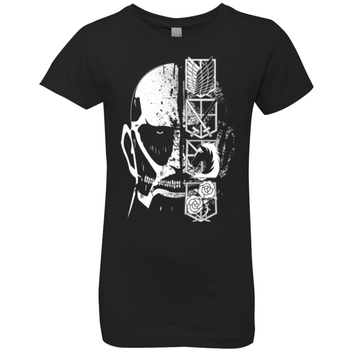 T-Shirts Black / YXS Titan Black Girls Premium T-Shirt