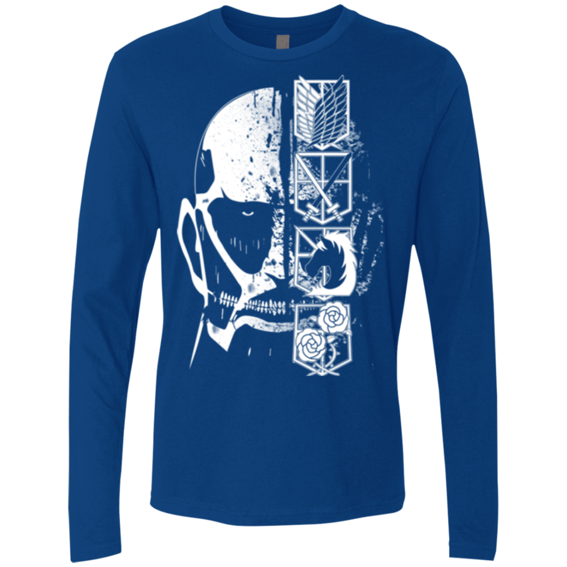 T-Shirts Royal / Small Titan Black Men's Premium Long Sleeve