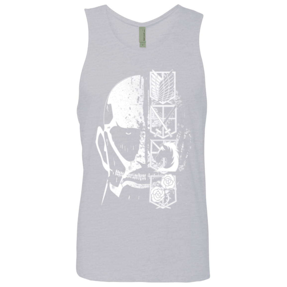 T-Shirts Heather Grey / Small Titan Black Men's Premium Tank Top