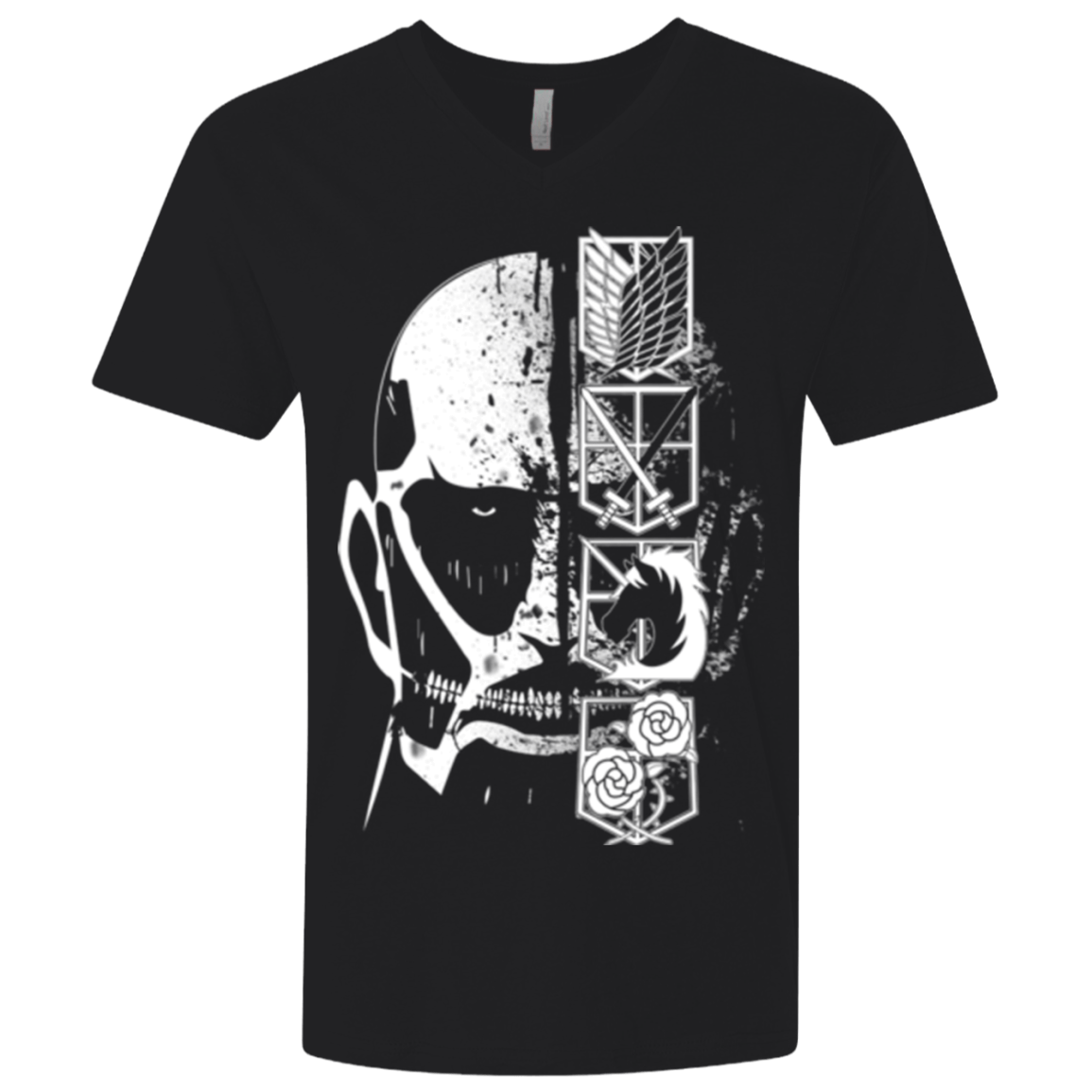 T-Shirts Black / X-Small Titan Black Men's Premium V-Neck