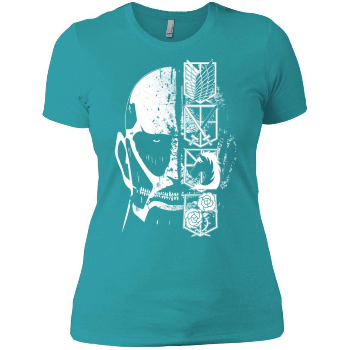 T-Shirts Tahiti Blue / X-Small Titan Black Women's Premium T-Shirt