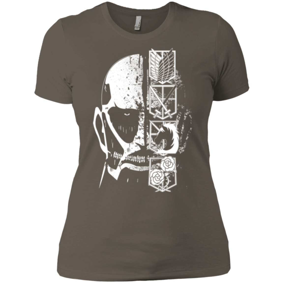 T-Shirts Warm Grey / X-Small Titan Black Women's Premium T-Shirt