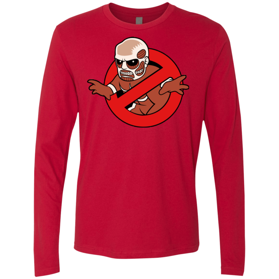 T-Shirts Red / Small Titan Busters Men's Premium Long Sleeve