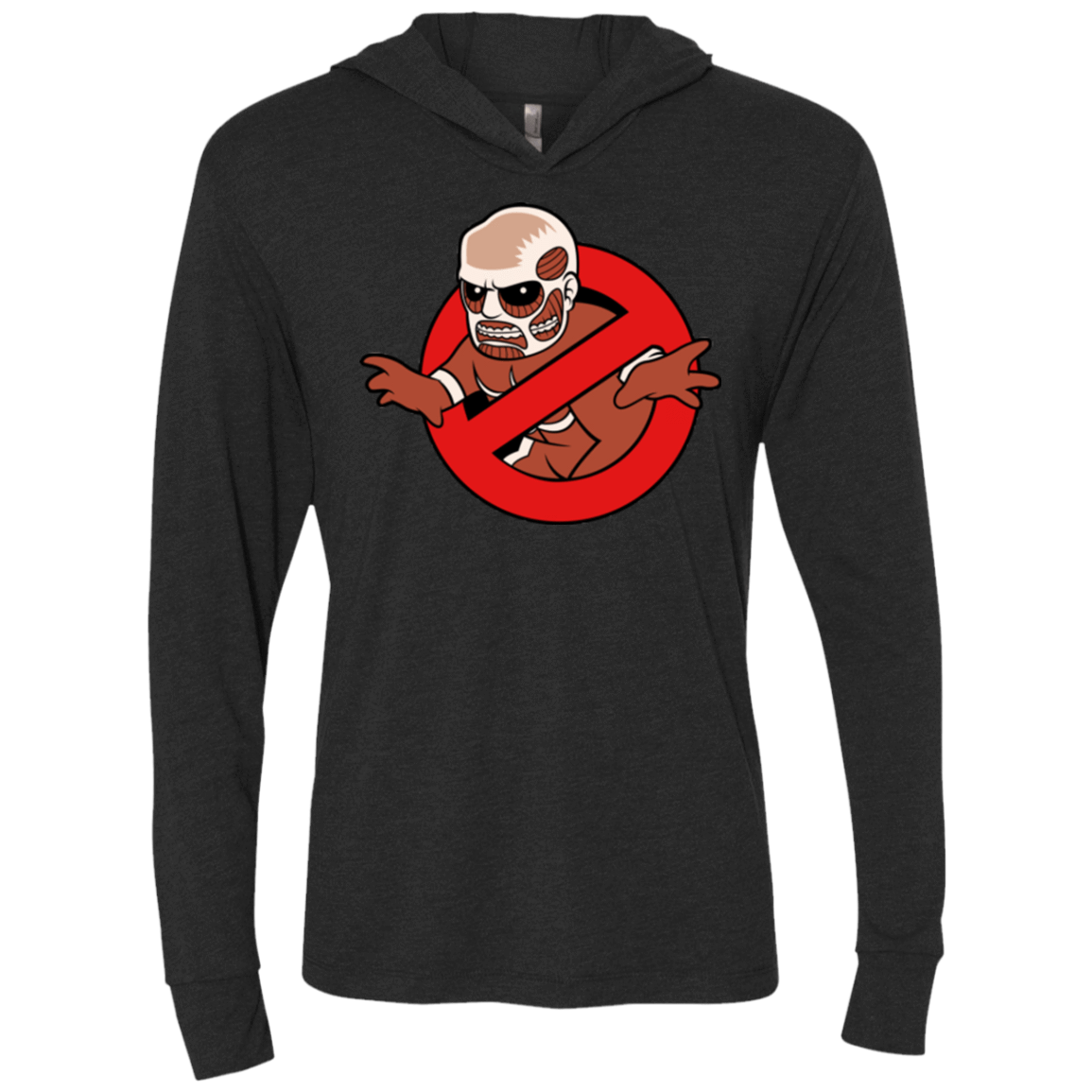 T-Shirts Vintage Black / X-Small Titan Busters Triblend Long Sleeve Hoodie Tee