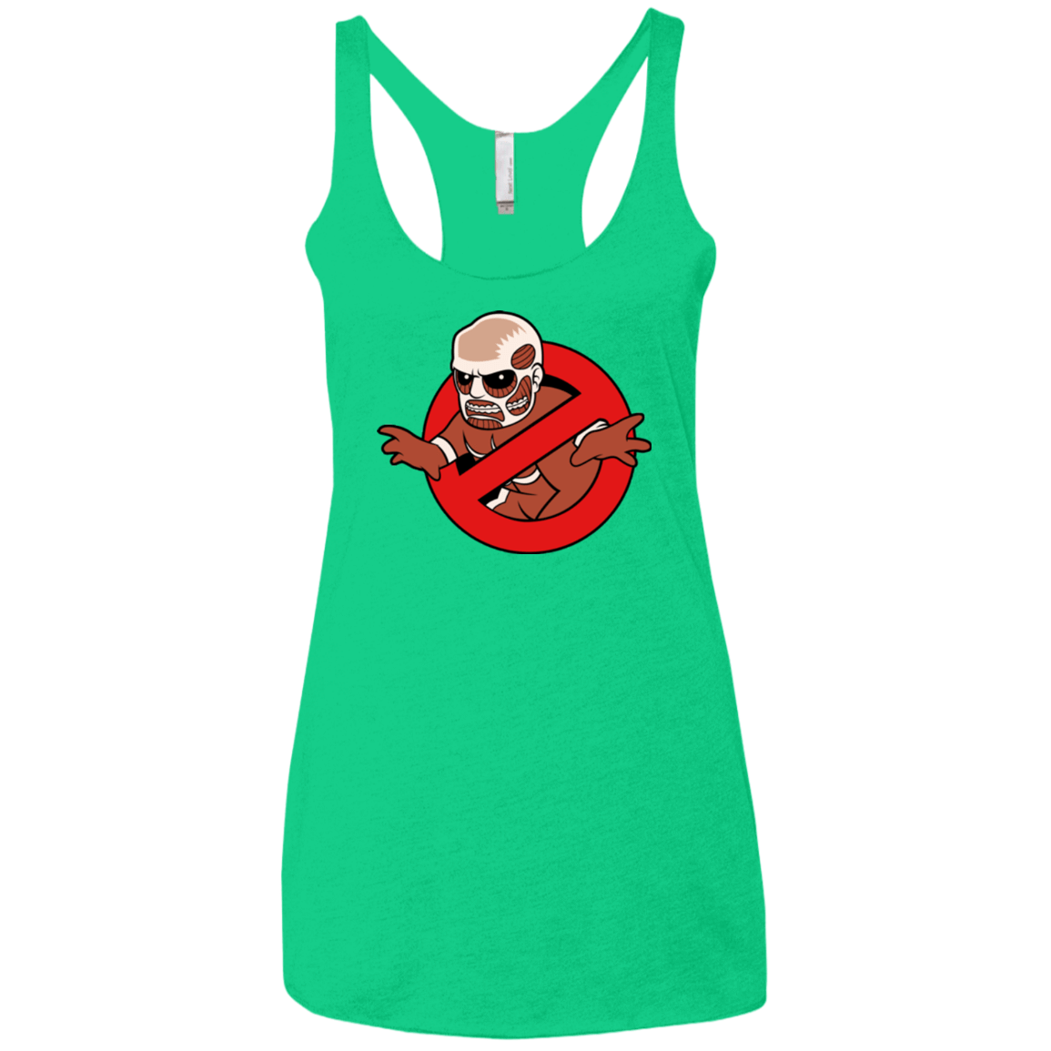 T-Shirts Envy / X-Small Titan Busters Women's Triblend Racerback Tank