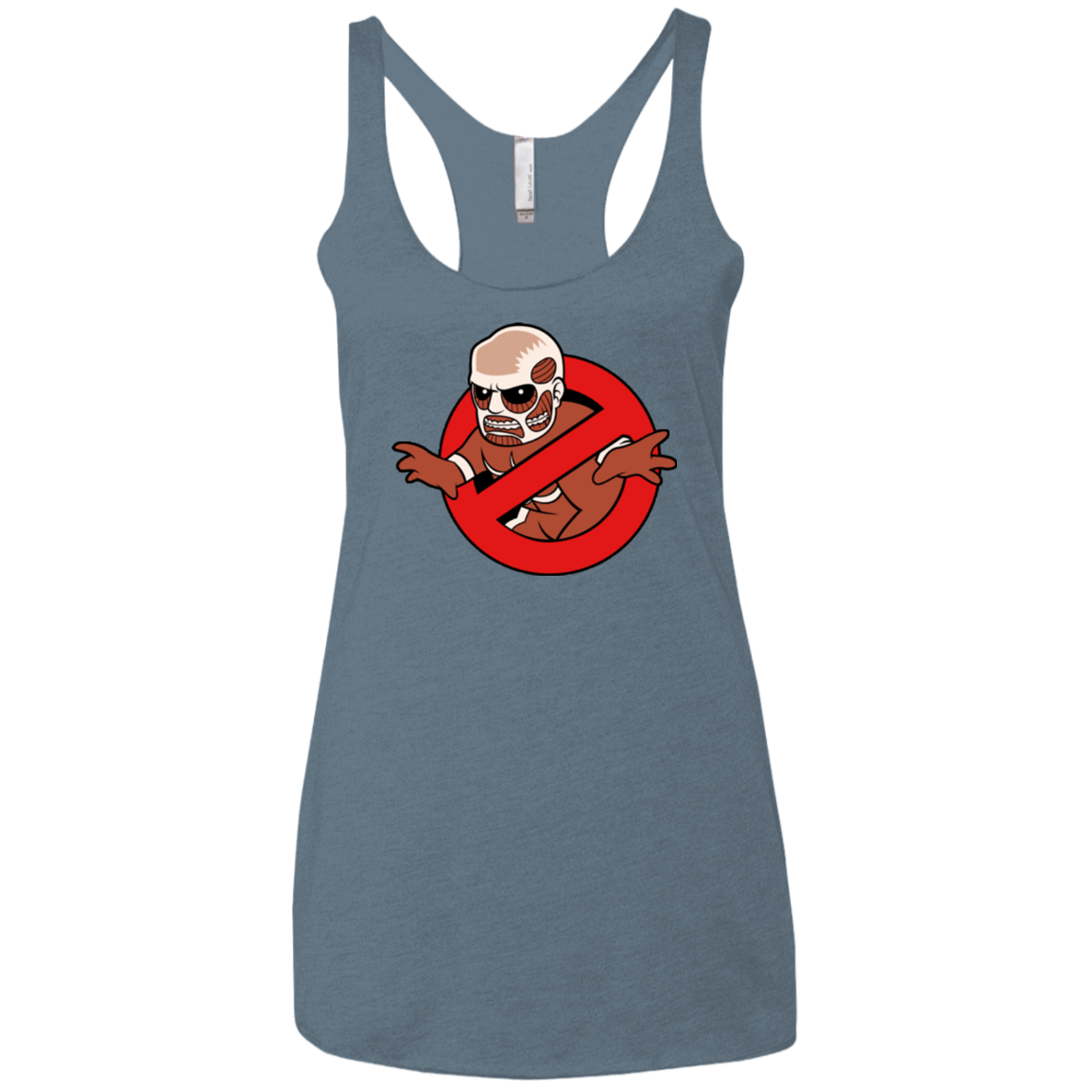 T-Shirts Indigo / X-Small Titan Busters Women's Triblend Racerback Tank