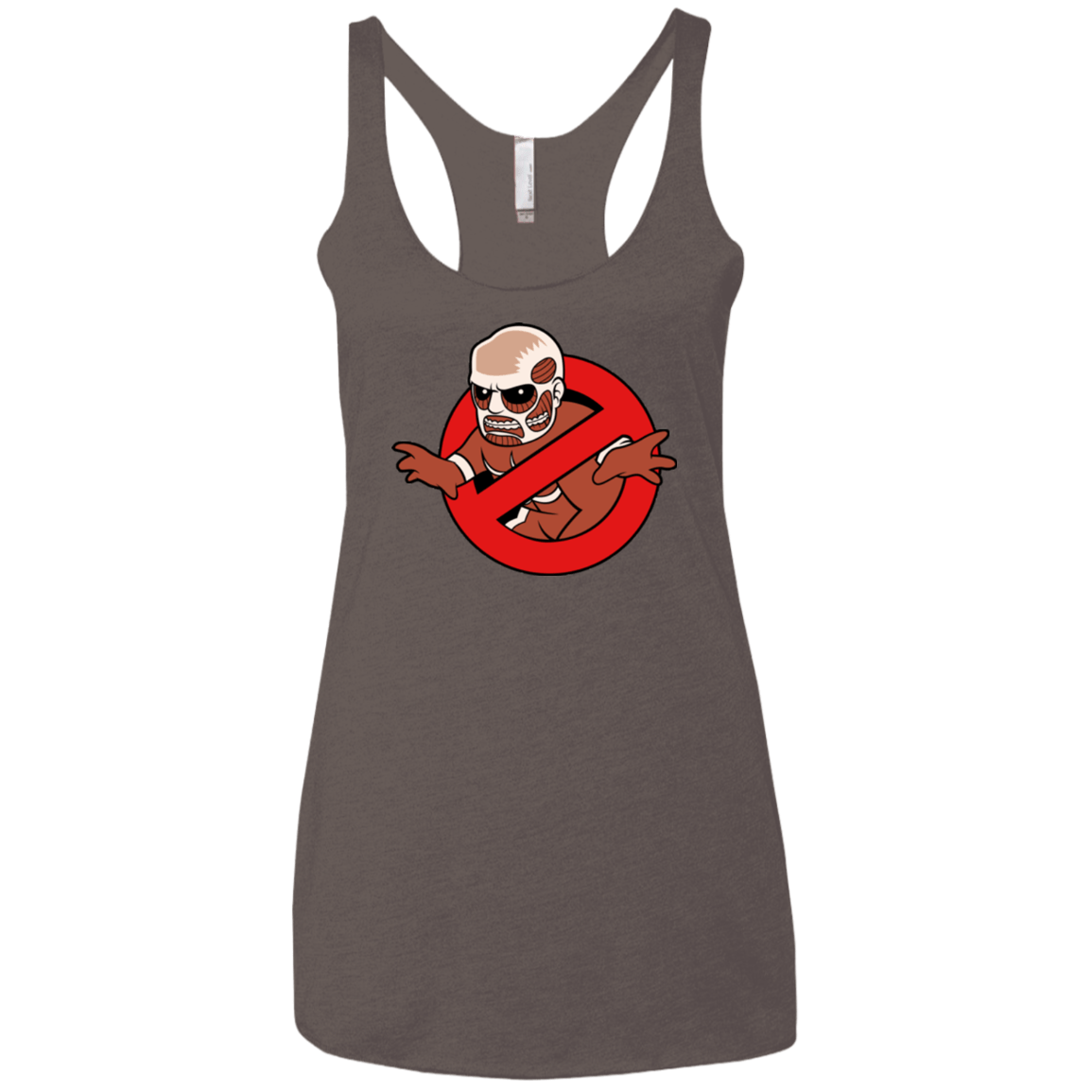 T-Shirts Macchiato / X-Small Titan Busters Women's Triblend Racerback Tank
