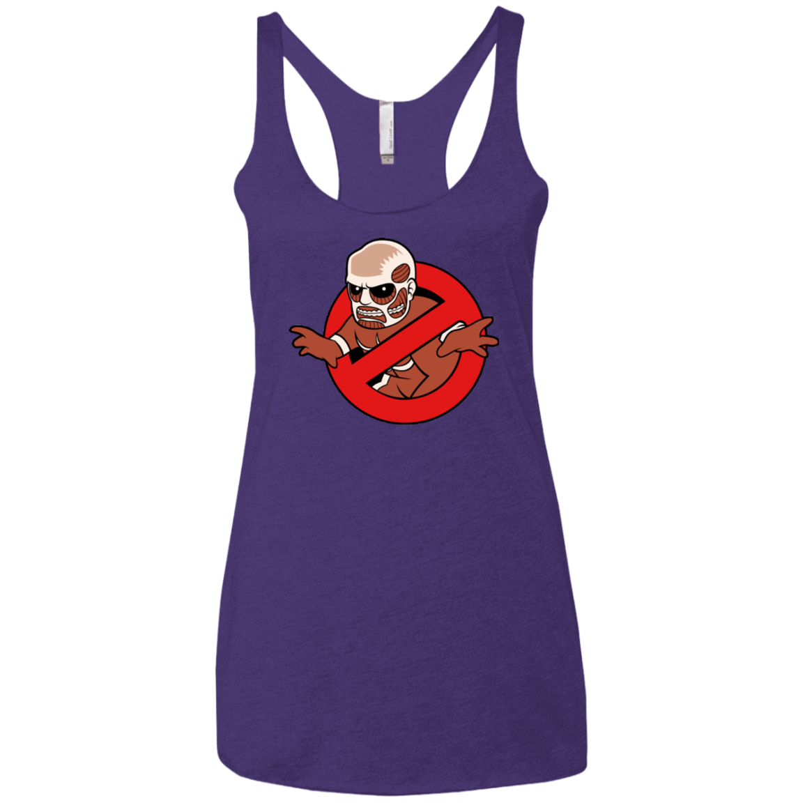 T-Shirts Purple Rush / X-Small Titan Busters Women's Triblend Racerback Tank