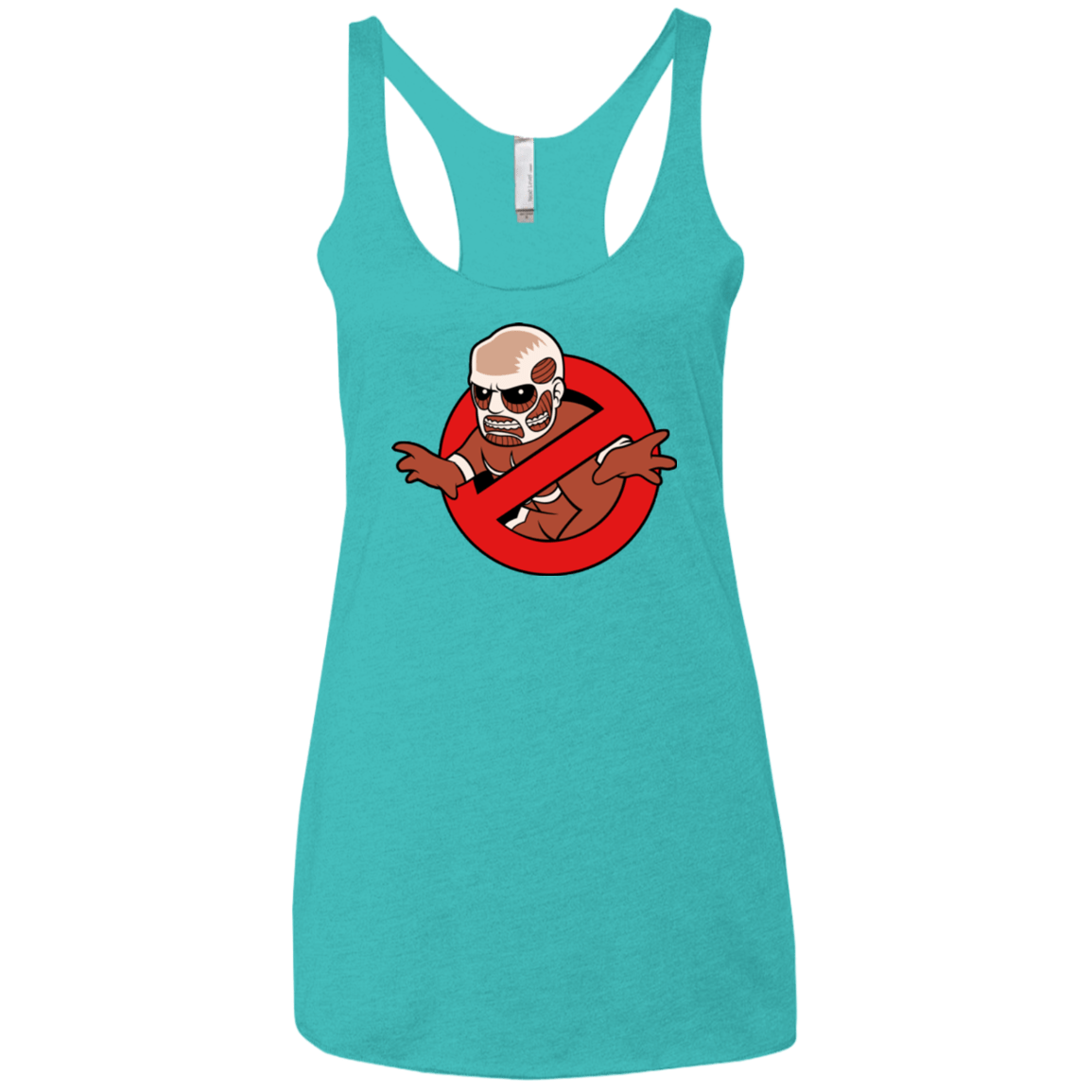 T-Shirts Tahiti Blue / X-Small Titan Busters Women's Triblend Racerback Tank