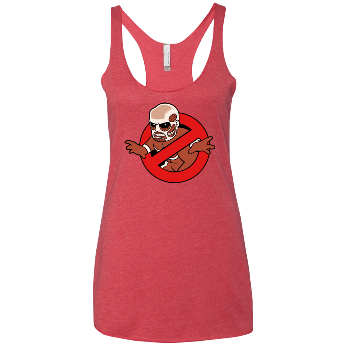T-Shirts Vintage Red / X-Small Titan Busters Women's Triblend Racerback Tank
