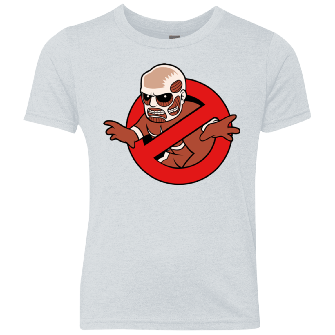 T-Shirts Heather White / YXS Titan Busters Youth Triblend T-Shirt