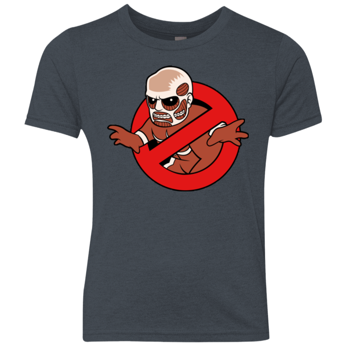 T-Shirts Vintage Navy / YXS Titan Busters Youth Triblend T-Shirt