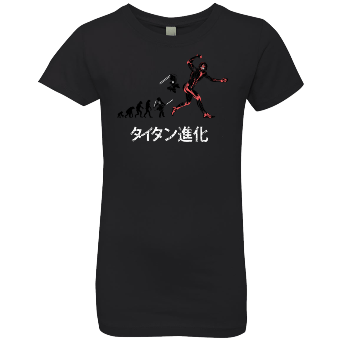 T-Shirts Black / YXS Titan Evolution Girls Premium T-Shirt