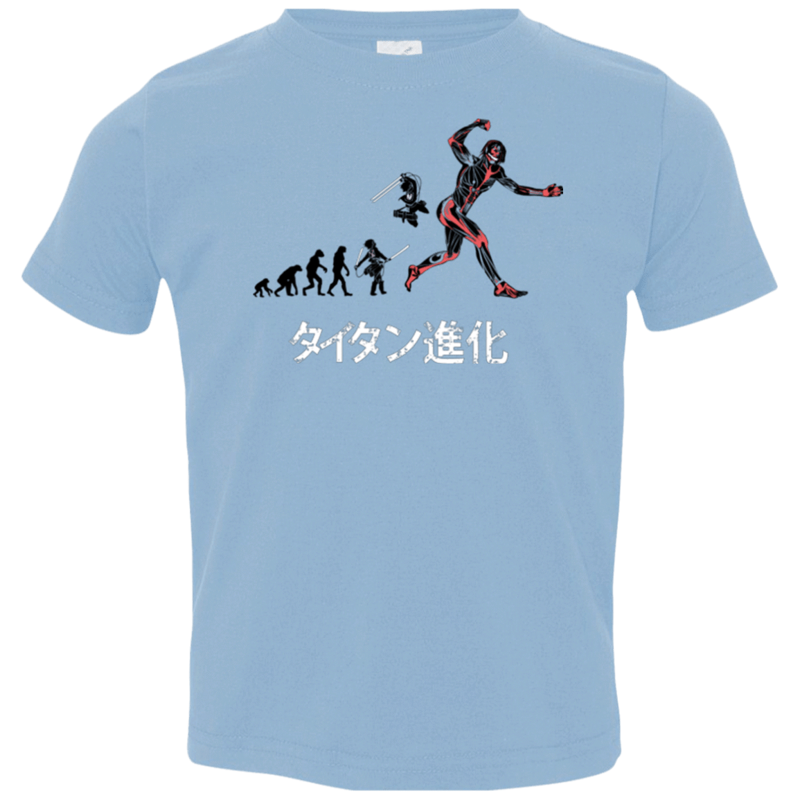 T-Shirts Light Blue / 2T Titan Evolution Toddler Premium T-Shirt