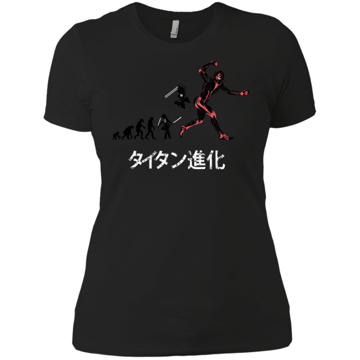 T-Shirts Black / X-Small Titan Evolution Women's Premium T-Shirt