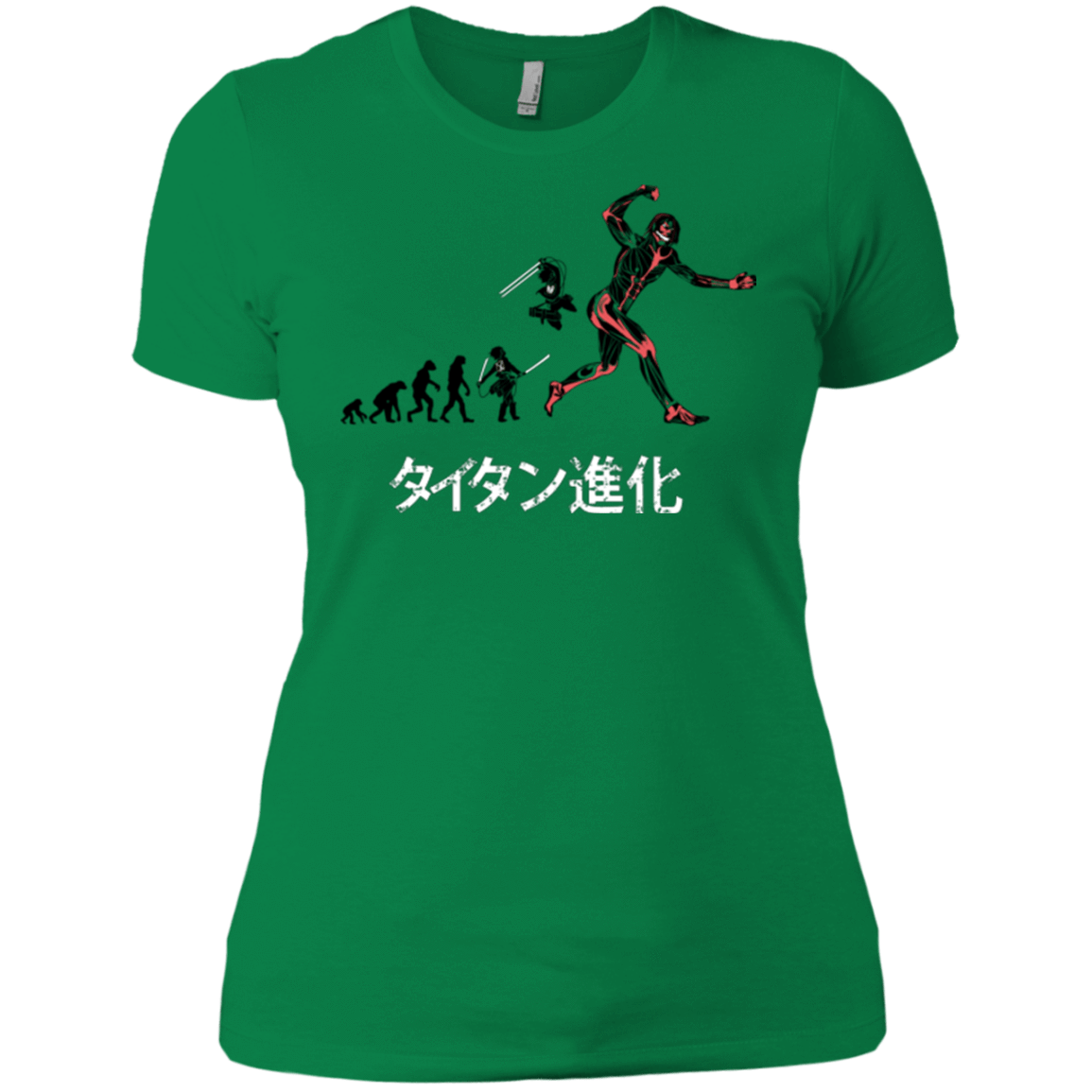 T-Shirts Kelly Green / X-Small Titan Evolution Women's Premium T-Shirt