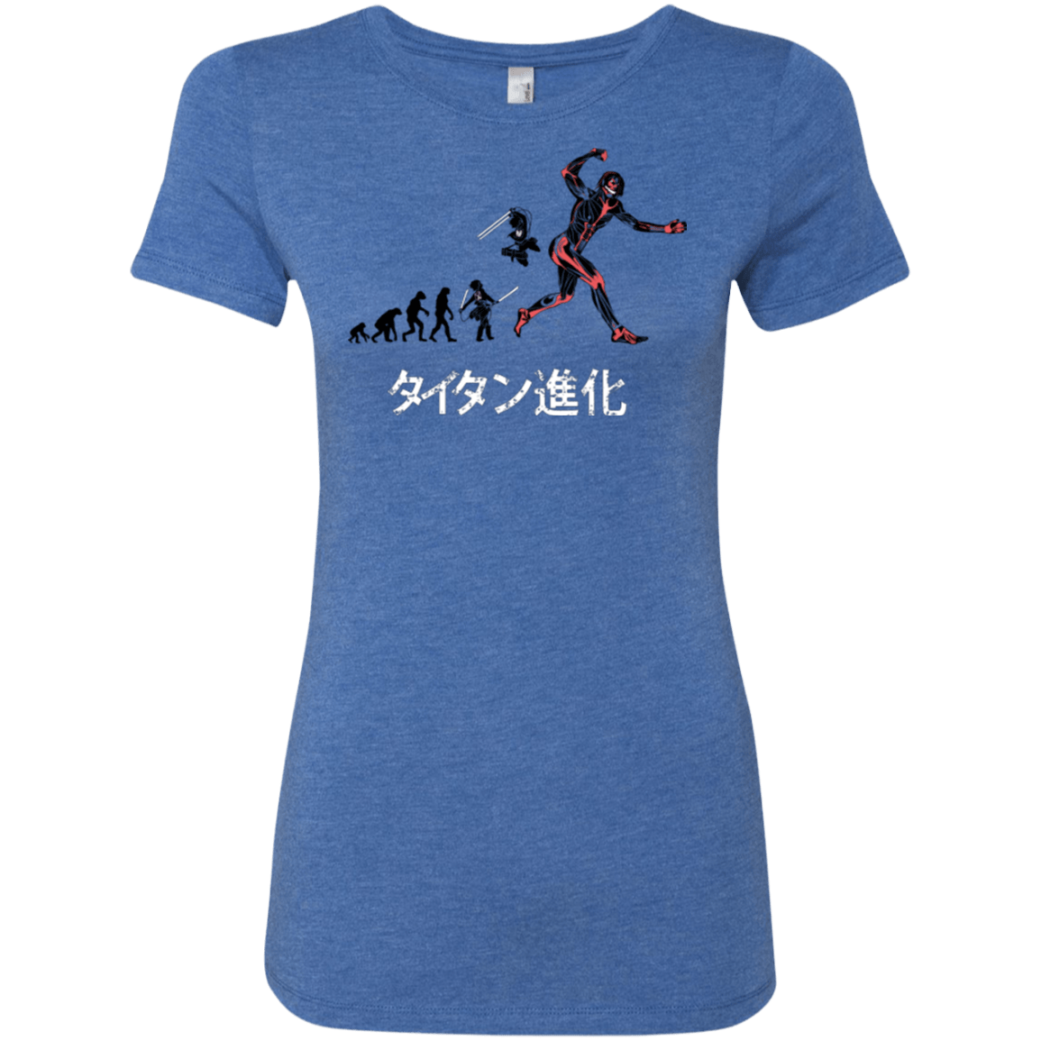 T-Shirts Vintage Royal / Small Titan Evolution Women's Triblend T-Shirt