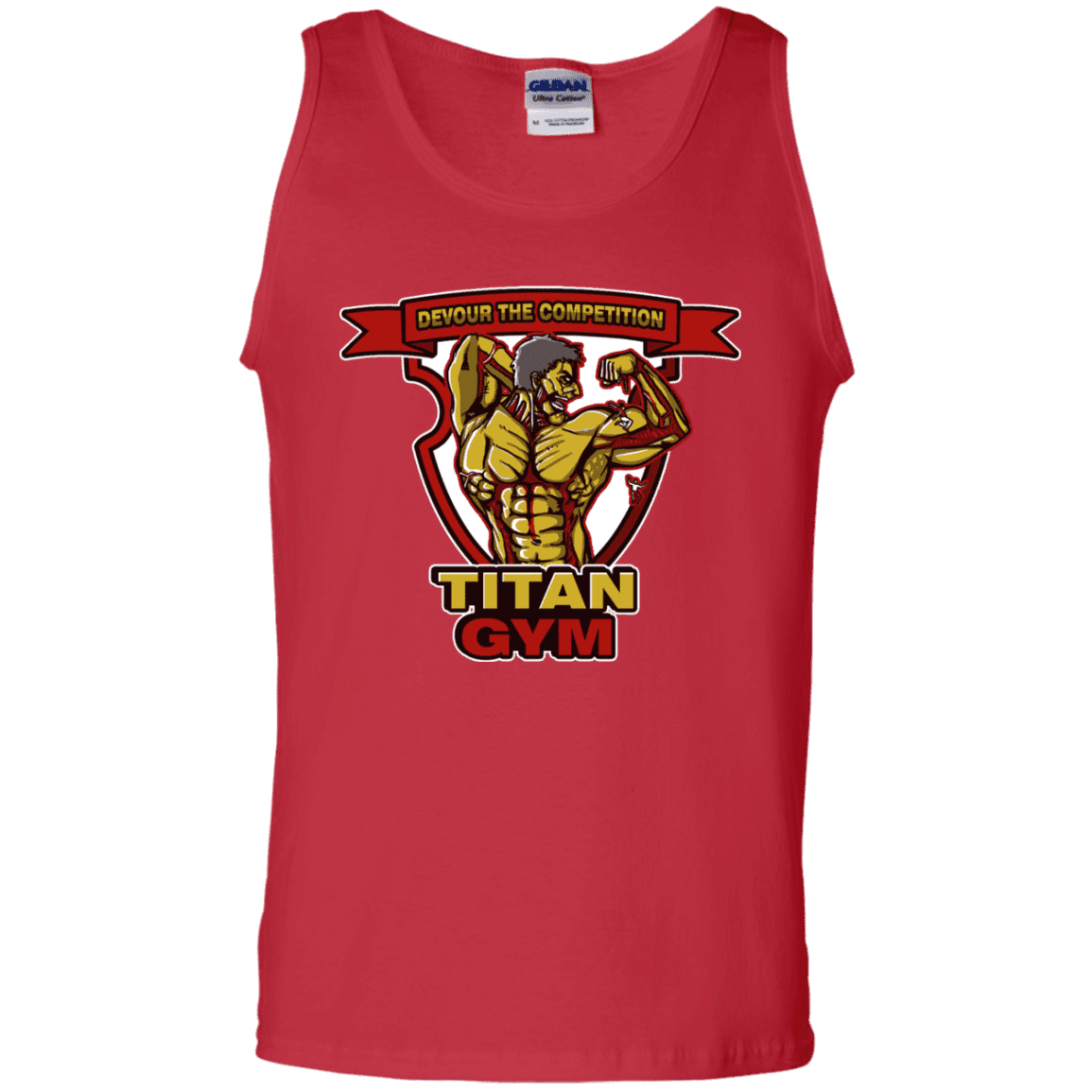 T-Shirts Red / S Titan Gym Men's Tank Top