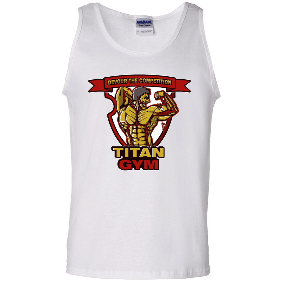 T-Shirts White / S Titan Gym Men's Tank Top