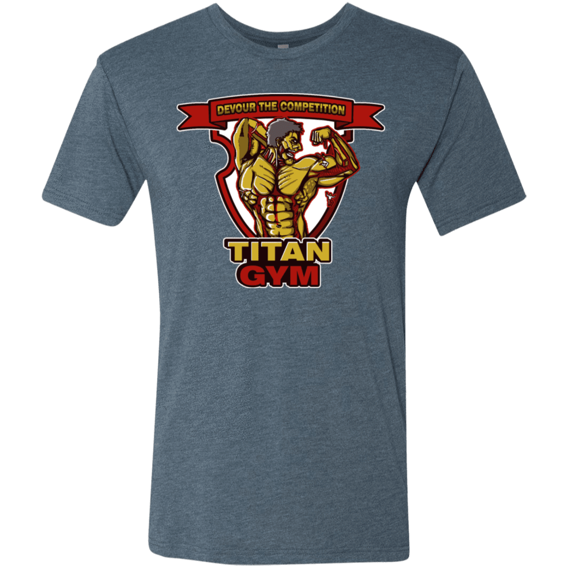 T-Shirts Indigo / S Titan Gym Men's Triblend T-Shirt