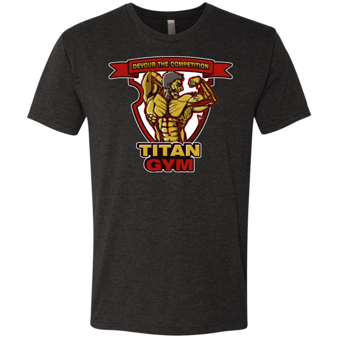 T-Shirts Vintage Black / S Titan Gym Men's Triblend T-Shirt