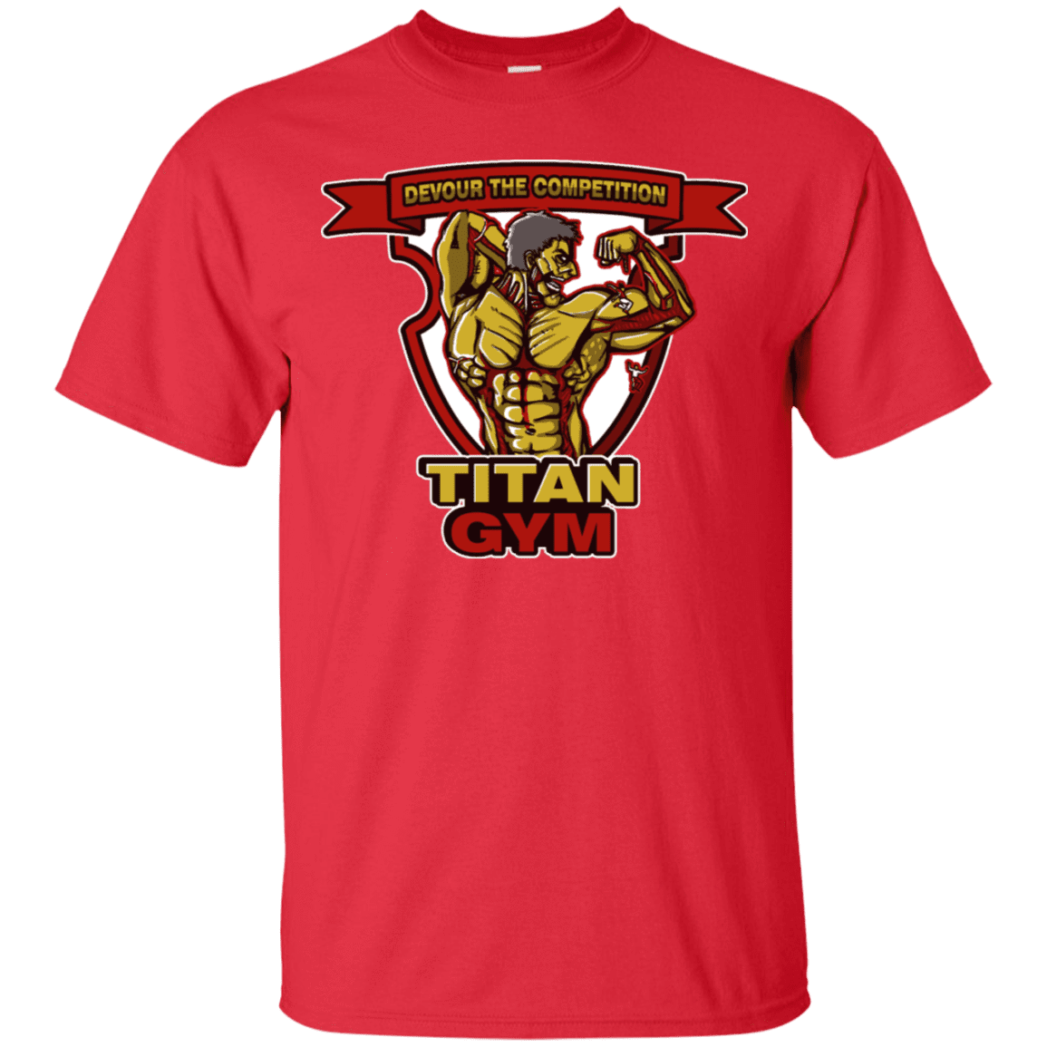 T-Shirts Red / S Titan Gym T-Shirt