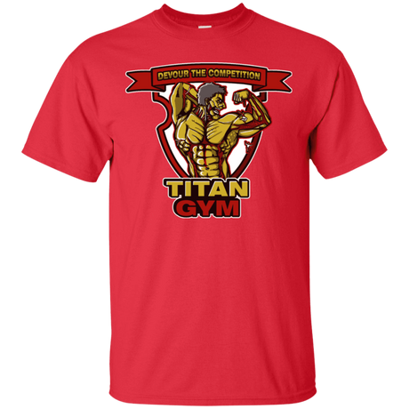 T-Shirts Red / S Titan Gym T-Shirt
