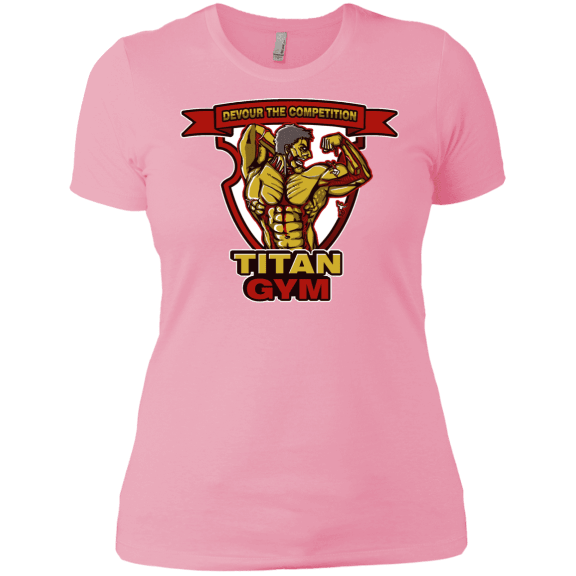 T-Shirts Light Pink / X-Small Titan Gym Women's Premium T-Shirt