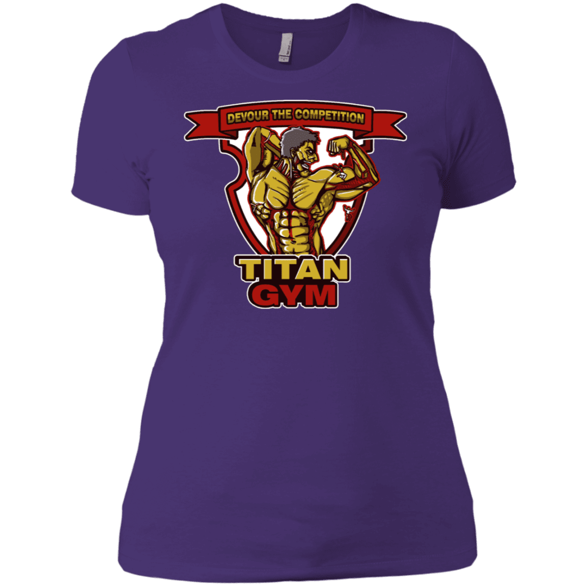 T-Shirts Purple Rush/ / X-Small Titan Gym Women's Premium T-Shirt