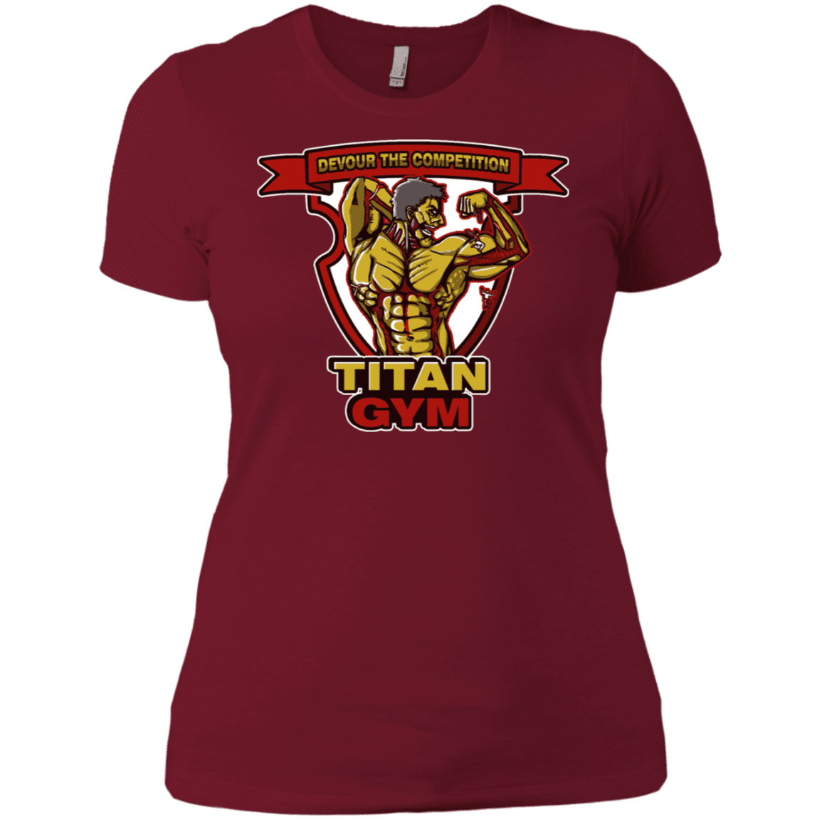 T-Shirts Scarlet / S Titan Gym Women's Premium T-Shirt