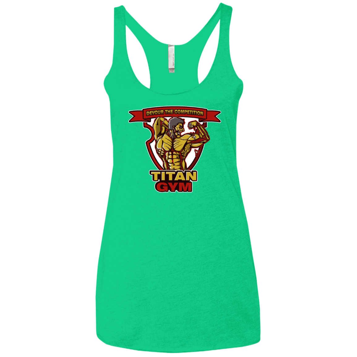 T-Shirts Envy / X-Small Titan Gym Women's Triblend Racerback Tank