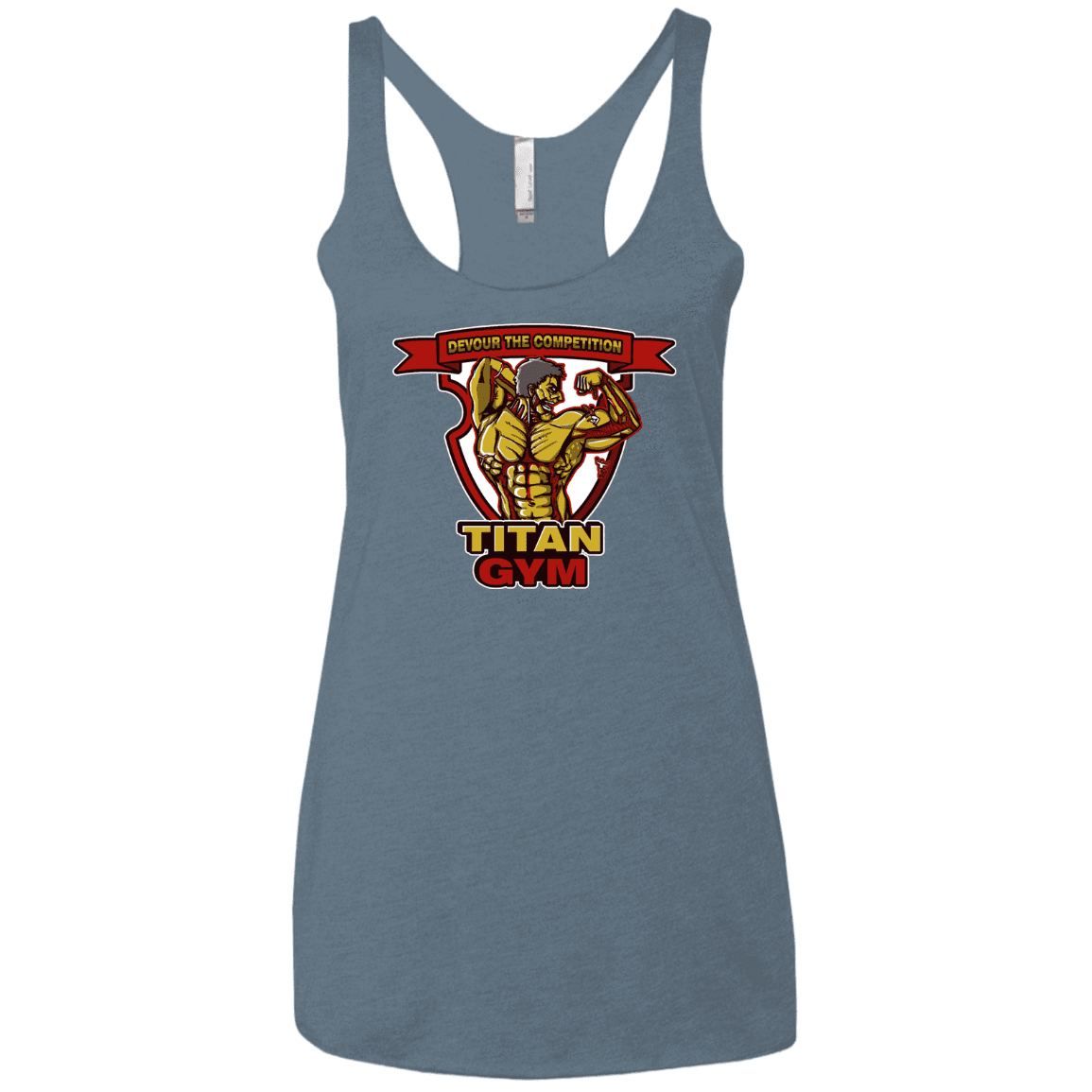 T-Shirts Indigo / X-Small Titan Gym Women's Triblend Racerback Tank