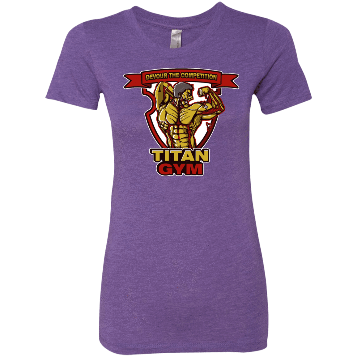 T-Shirts Purple Rush / S Titan Gym Women's Triblend T-Shirt