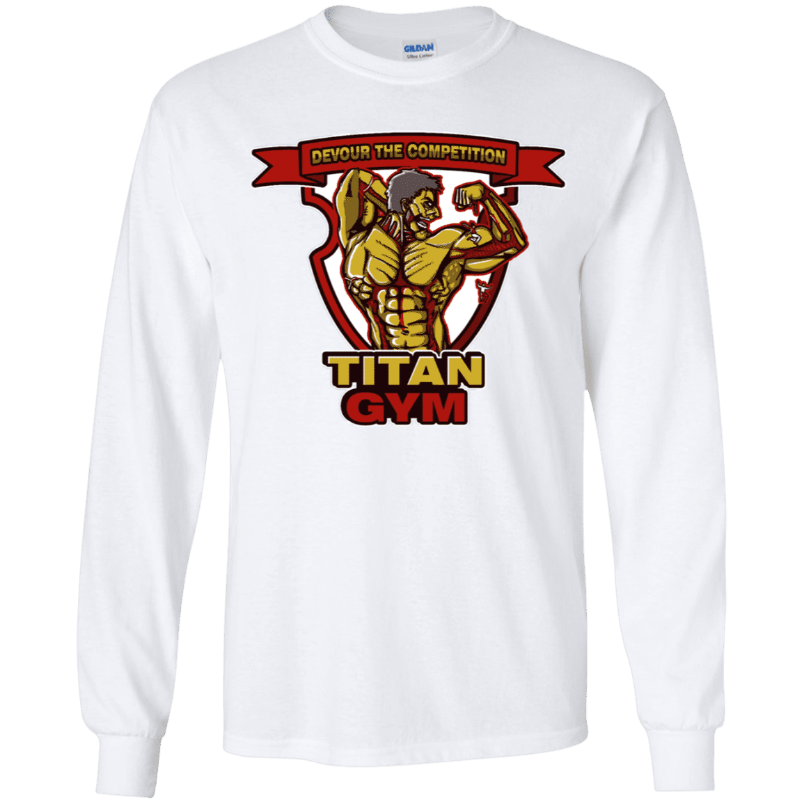 T-Shirts White / YS Titan Gym Youth Long Sleeve T-Shirt